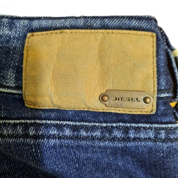 Y2K Diesel Industry Low Rise Bootcut Jeans Deadstock With Tag Size 27 x 34 - Picture 9 of 13